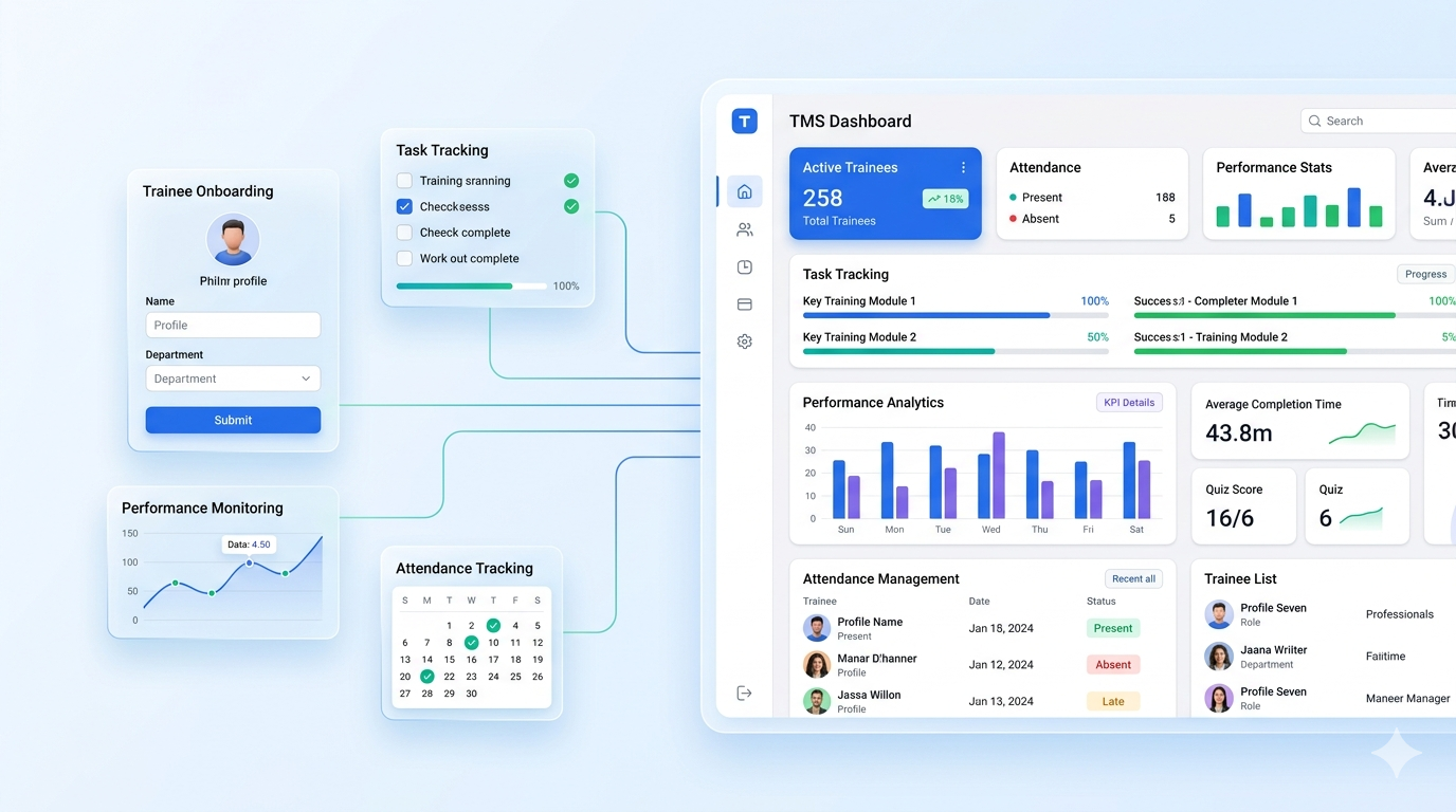 Trainee Management Dashboard